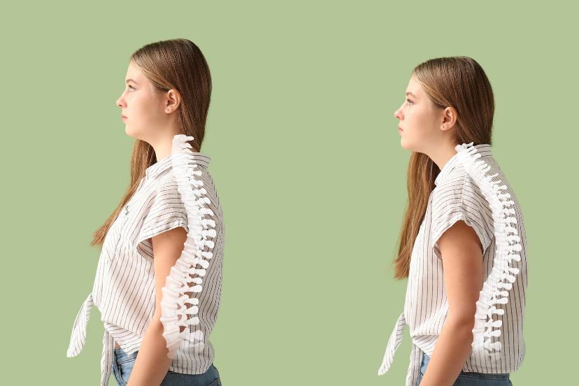 Dowager's hump osteoporosis