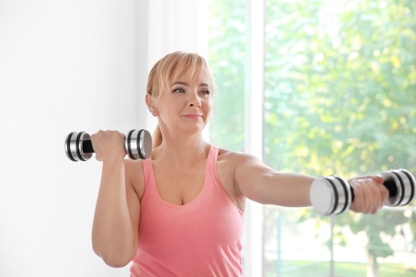 Osteoporosis and muscle strength